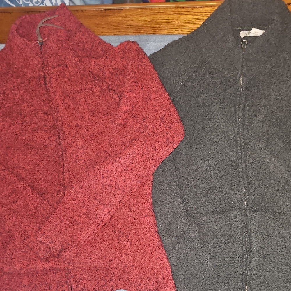 Natural Reflections Red and Gray Jackets